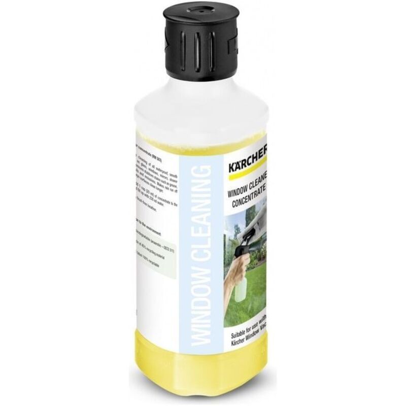 foto del prodotto karcher detergente concentrato per vetri rm 503 dimensioni della confezione 500 ml confezione da 8 pezzo i peso con imballo 0.5 kg