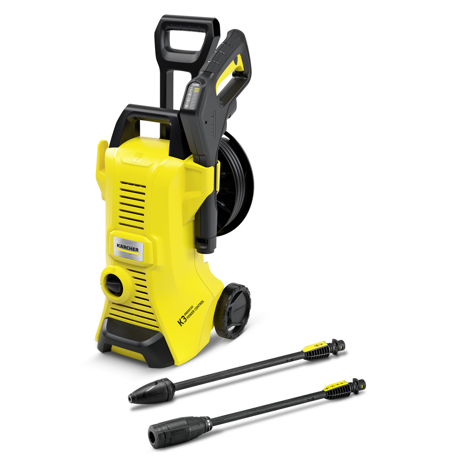 foto del prodotto karcher idropulitrice k 3 premium power control - pressione 20 max. 120 2 max. 12 bar mpa - portata max. 380 l h - potenza allacciata 1.6 kw