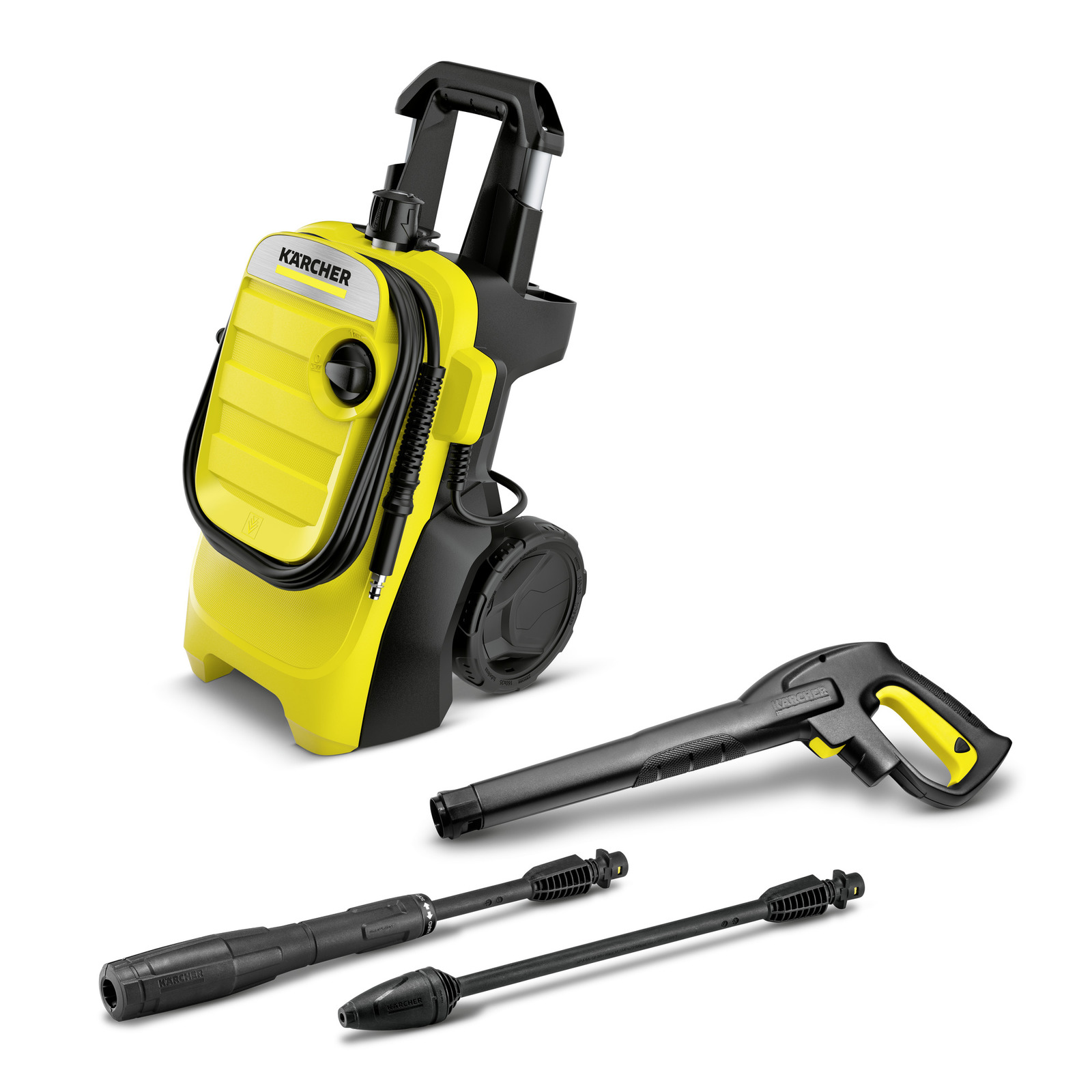 foto del prodotto karcher idropulitrice k 4 compact pressione 20 max. 130 bar portata 420 l h potenza allacciata 1.8 kw
