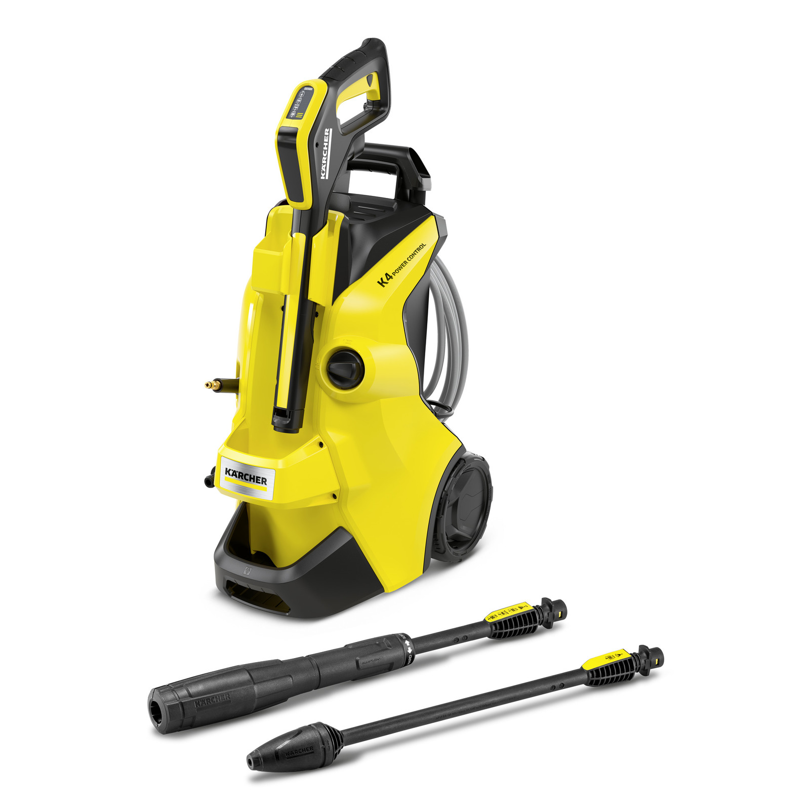 foto del prodotto karcher idropulitrice k 4 power control flex - allacciamento elettrico 230 50 v hz - pressione 20 max. 130 2 max. 13 bar mpa - portata max. 420 l h