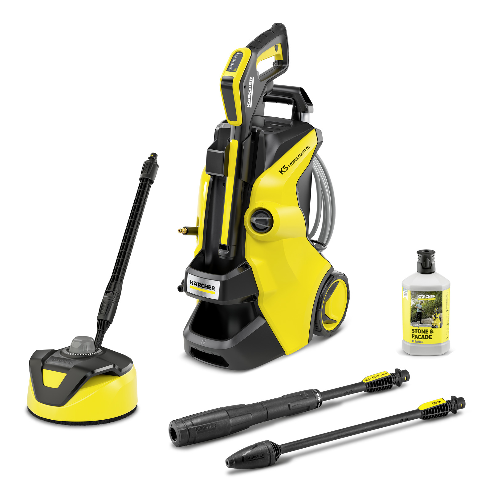 foto del prodotto karcher idropulitrice k 5 power control flex home - allacciamento elettrico 230 50 v hz - pressione 20 max. 145 2 max. 14.5 bar mpa - portata max. 500 l h