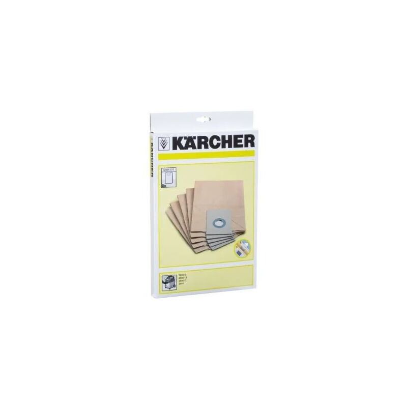 foto del prodotto karcher k rcher 6.904 072 set di 5 filtri cartacei importazione germania 46 ka 08
