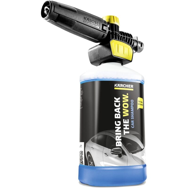 foto del prodotto karcher k rcher accessorio fj10c connect n clean per schiumatore ad alta pressione max 180 bar, nero, giallo