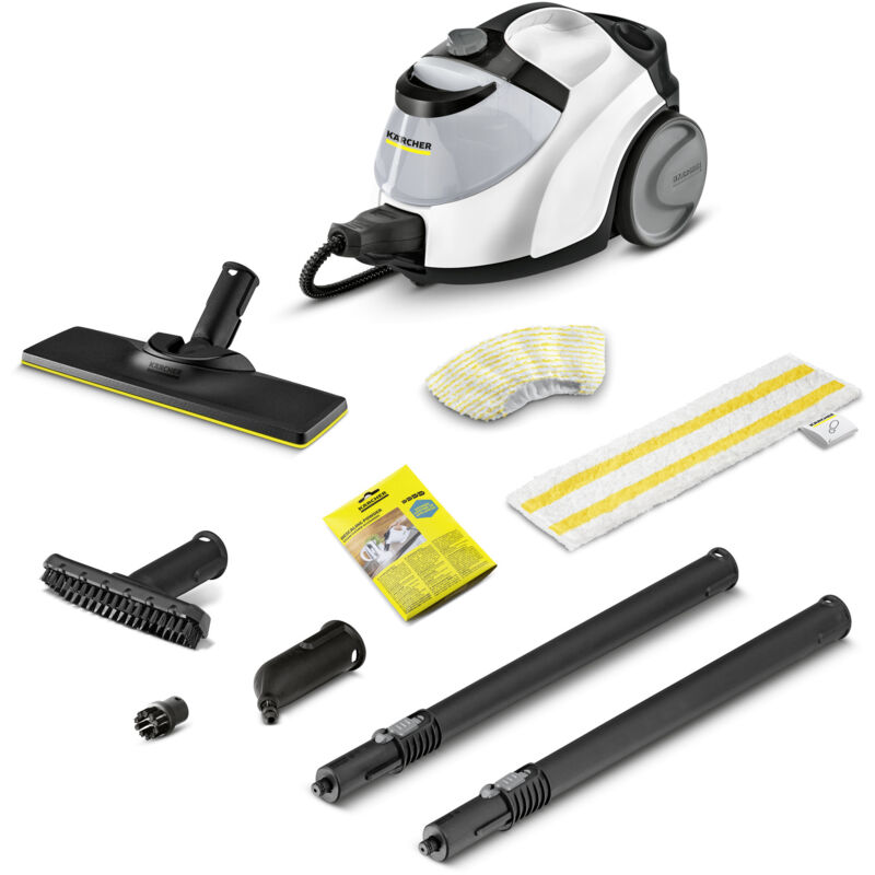 foto del prodotto karcher k rcher sc 5 easyfix iron plug pulitore a vapore de cilindro 1,5 l 2250 w nero, bianco