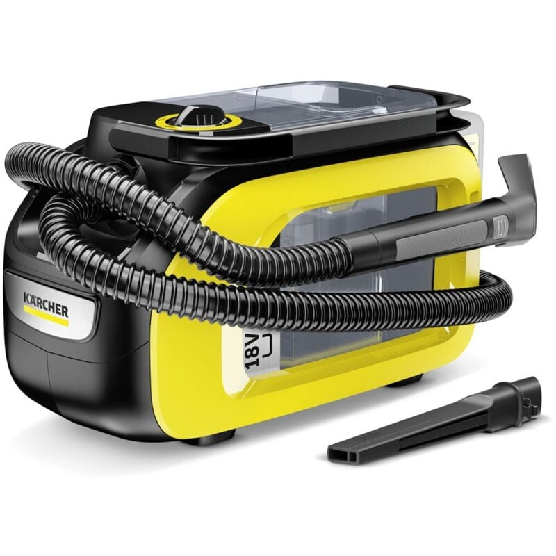 foto del prodotto karcher k rcher se 3 18 macchina compatta per la pulizia dei tappeti de nero, giallo