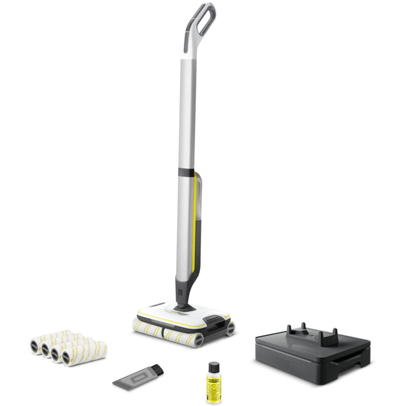 foto del prodotto karcher lavapavimenti fc 7 cordless extra prestazioni di area per carica della batteria circa. 175 m capacit serbatoio acqua dolce 400 ml