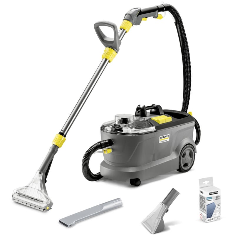 foto del prodotto karcher lavatappeti e lavamoquette professionale puzzi 10 1 edition - max. prestazioni di area 20 25 m h - portata aria 74 l s - aspirazione