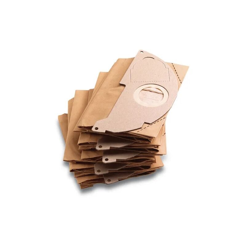 immagine 0 del prodotto karcher sacchetti filtro in carta a doppio strato 5 pezzi per wd2 e mv2