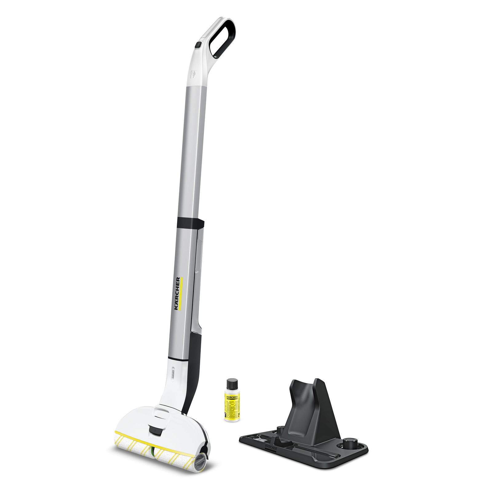 foto del prodotto karcher scopa elettrica a batteria ewm 2 prestazioni di area per carica della batteria circa. 60 m capacit serbatoio acqua dolce 360 ml capacit serbatoio acqua sporca 140 ml