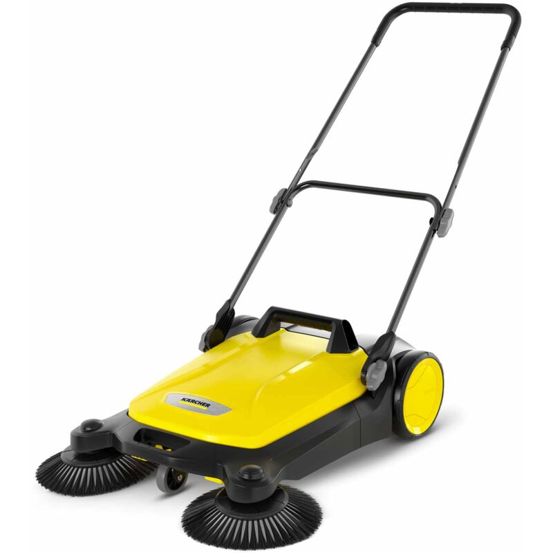 foto del prodotto karcher spazzatrice manuale s 4 twin ampiezza di lavoro con spazzola laterale 680 mm max. prestazioni di area 2400 m h contenitore per