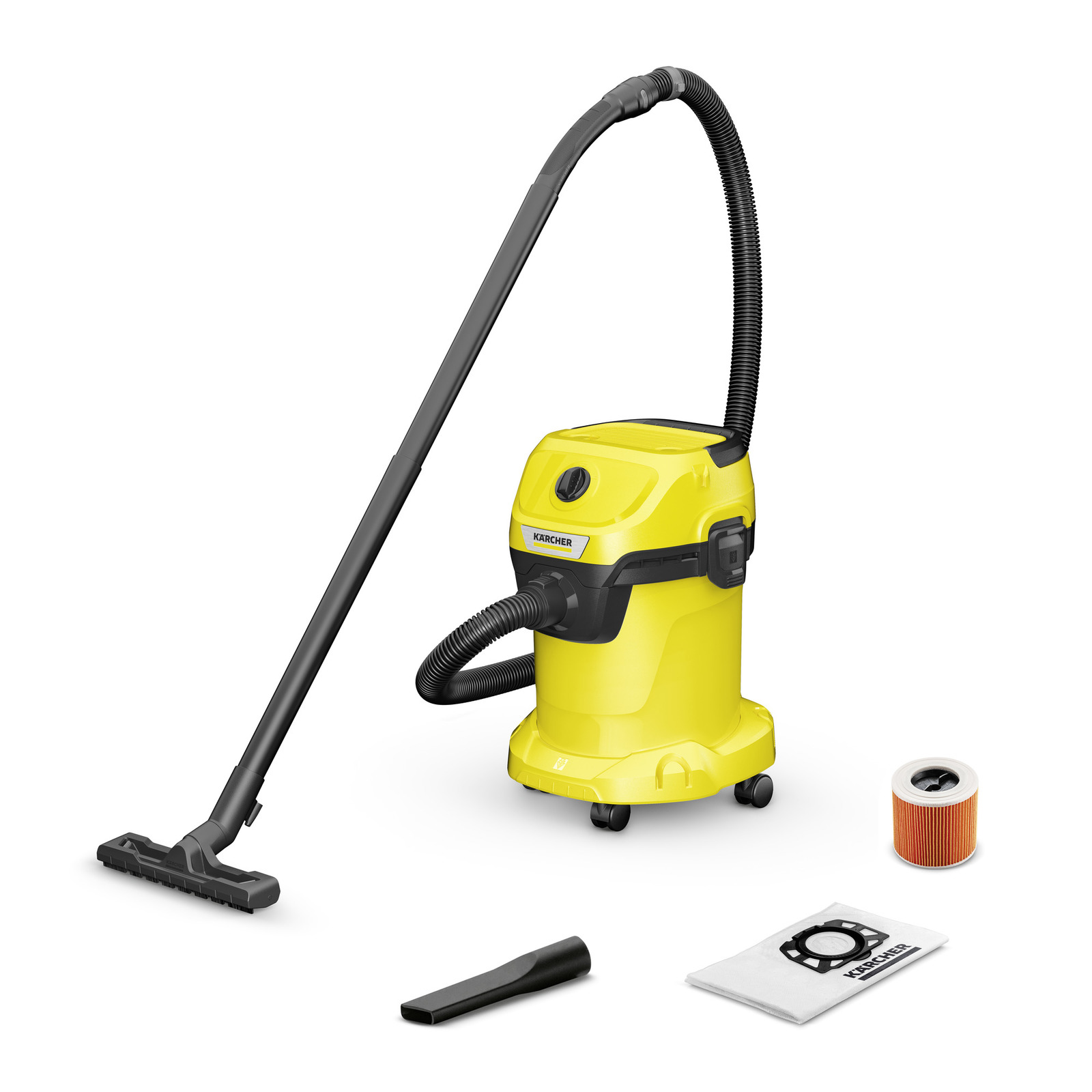 foto del prodotto karcher wd 3 v 17 4 20 bidone aspiratutto solidi liquidi
