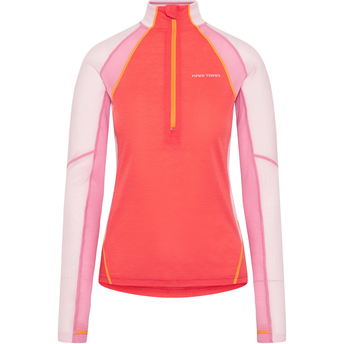 foto del prodotto kari traa donna maglia a manica lunga alma half zip