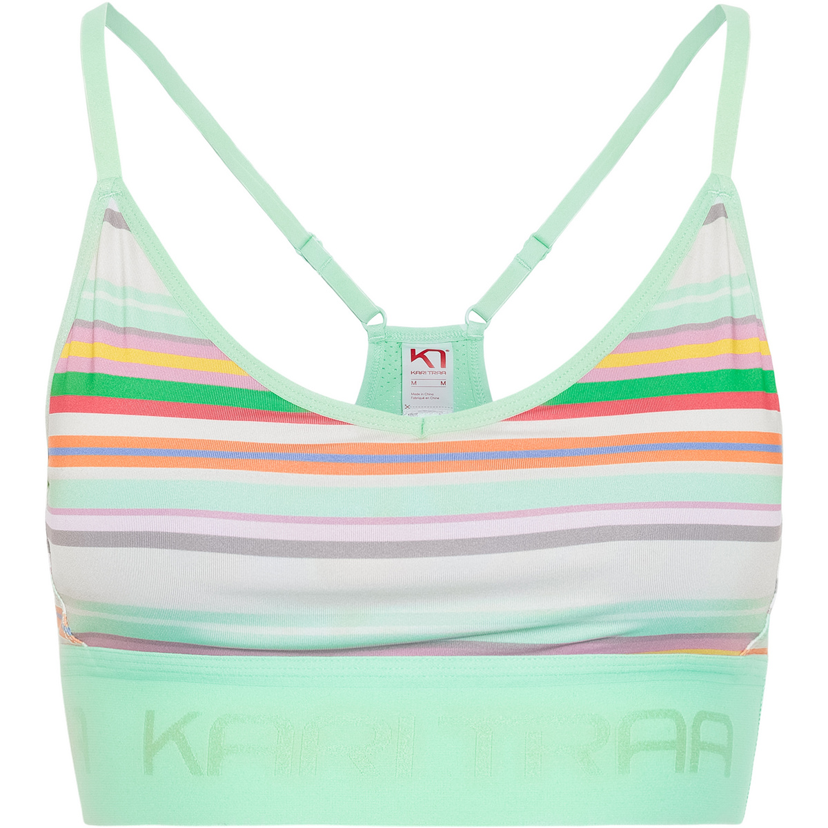 foto del prodotto kari traa donna reggiseno sportivo var printed sport