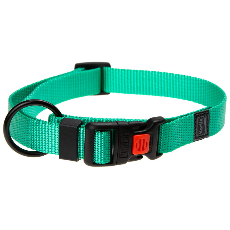 foto del prodotto karlie k art sportiv plus collar, 20mm 40 55 cm mint, regolabile