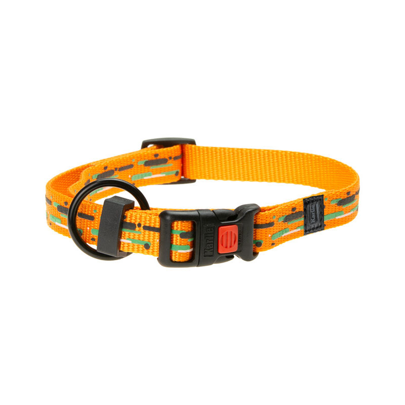 foto del prodotto karlie k art sportiv plus collar, linea da 15 mm 30 45 cm, regolabile