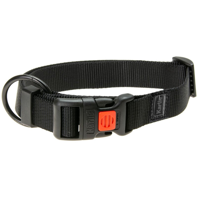 foto del prodotto karlie k f art sportiv plus collar, 25mm 45 65 cm nero, regolabile