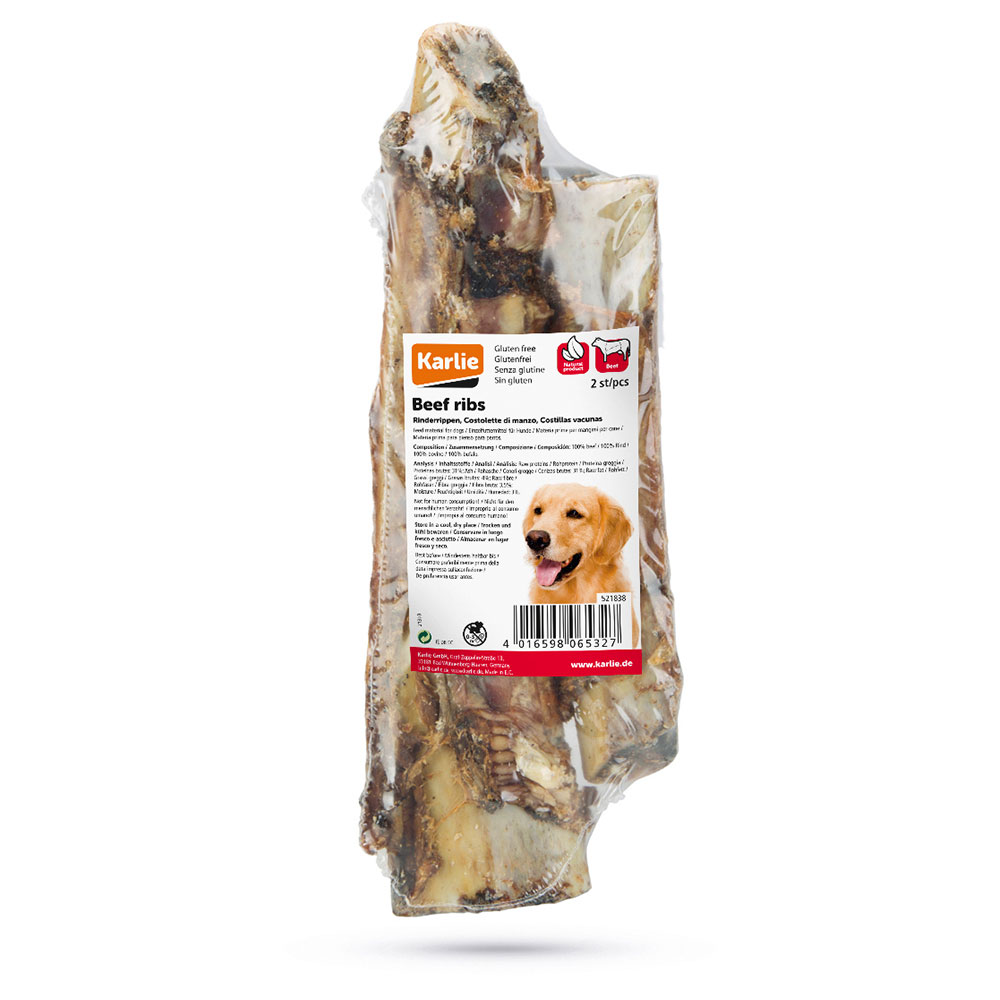 foto del prodotto karlie snack costole di manzo 2 pz