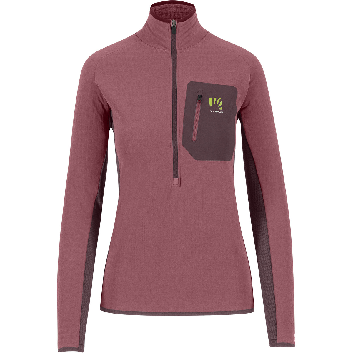 foto del prodotto karpos donna pullover marmolada fleece