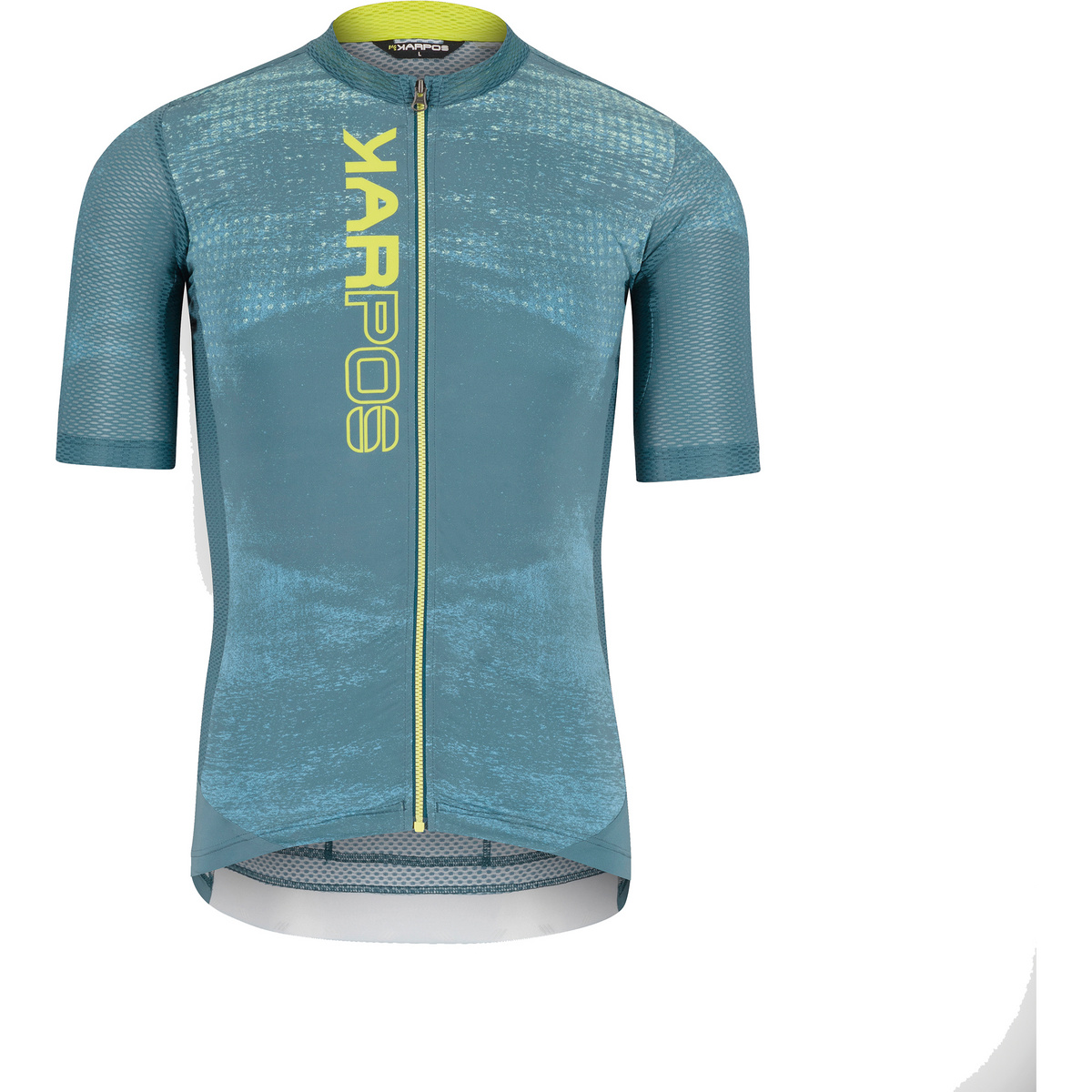 foto del prodotto karpos uomo maglia ciclismo green fire jersey