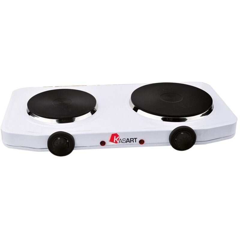 foto del prodotto kasart fornello elettrico 1500 w 1000 w piastra doppia