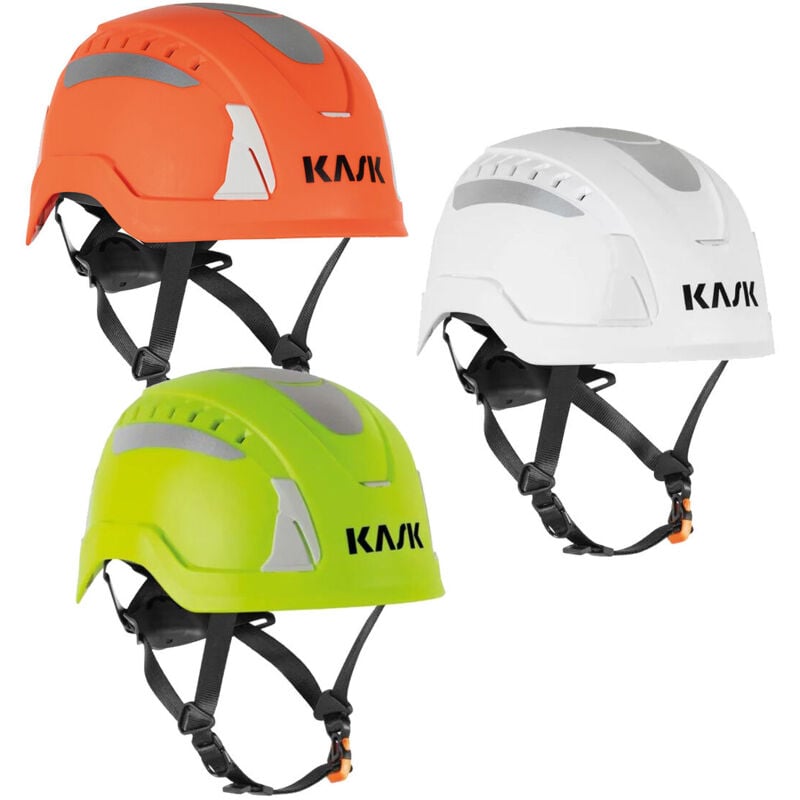foto del prodotto kask casco antinfortunistico primero air hi viz en 397 en 50365 105 cm bianco