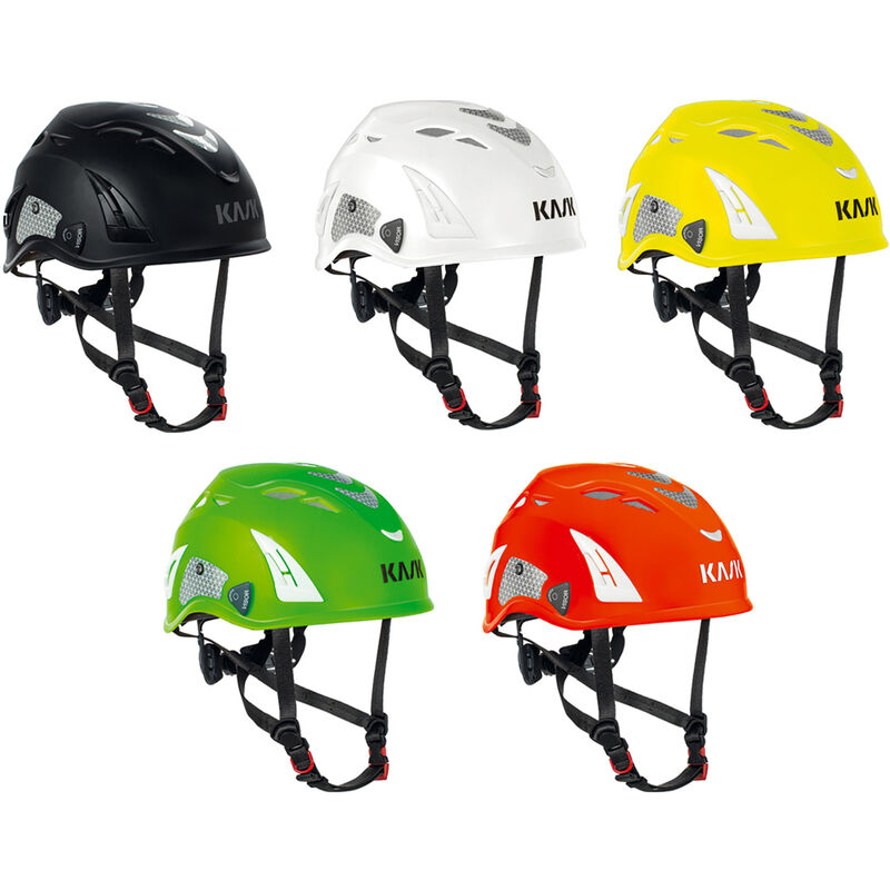 foto del prodotto kask casco da lavoro alta visibilit superplasma pl hi viz nero nero
