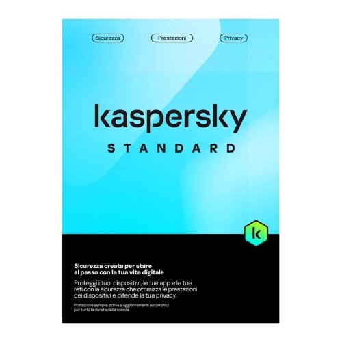 foto del prodotto kaspersky standard, 5 dispositivo, 1 anno