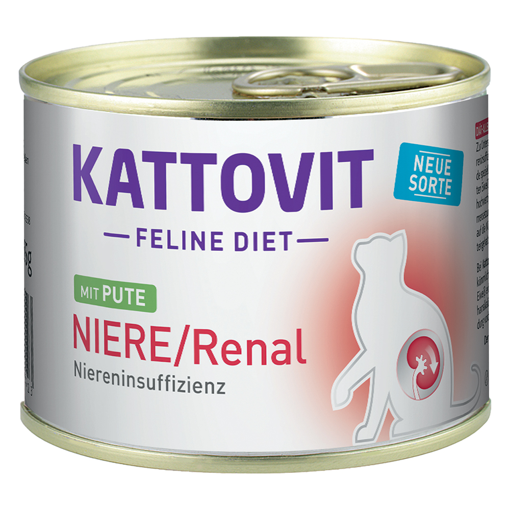 foto del prodotto kattovit reni renal insufficienza renale 6 x 185 g tacchino