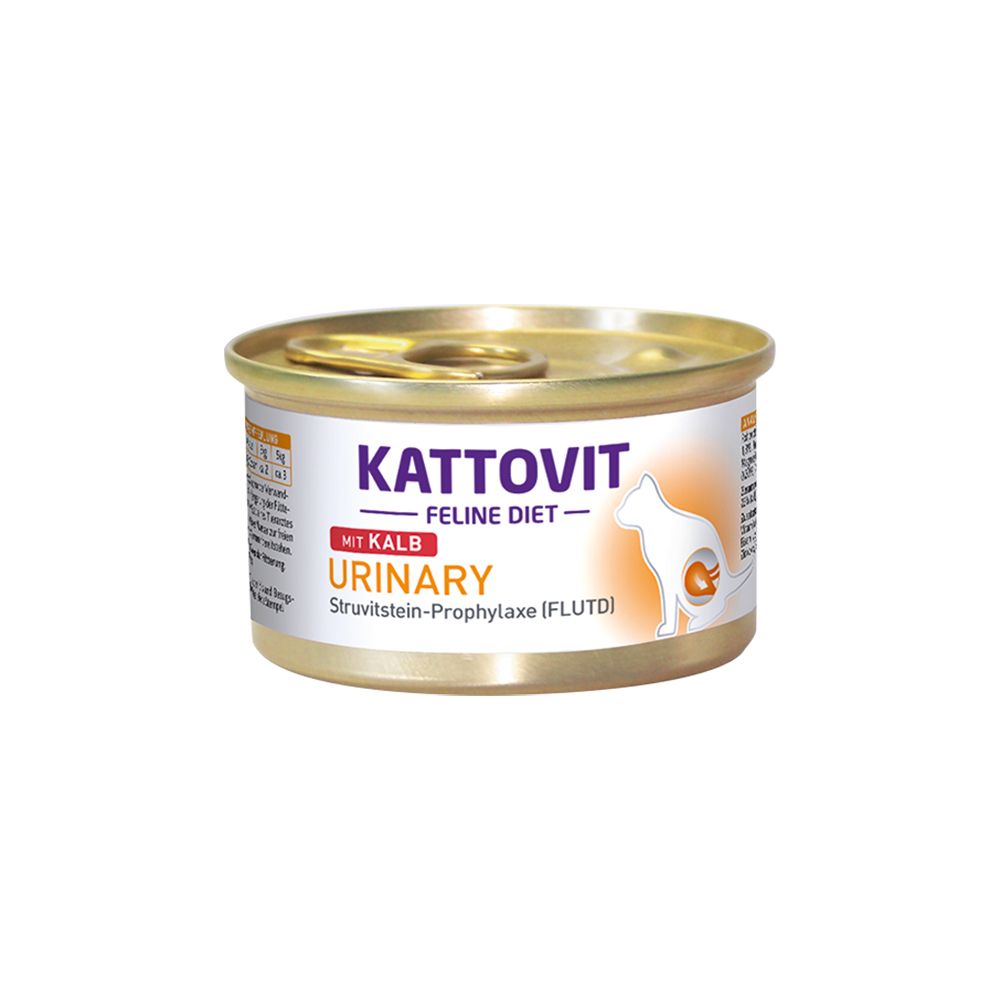 foto del prodotto kattovit urinary 12 x 85 g vitello