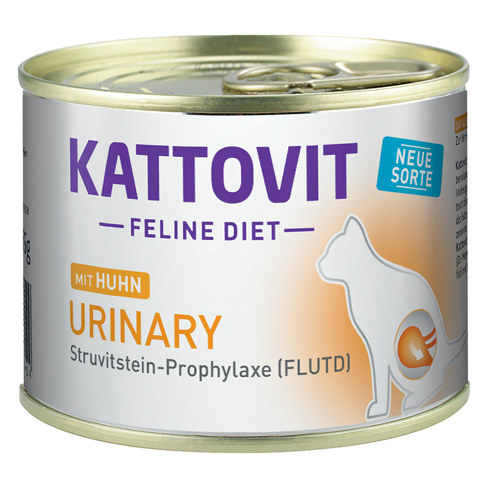 foto del prodotto kattovit urinary calcoli struvite 6 x 185 g pollo