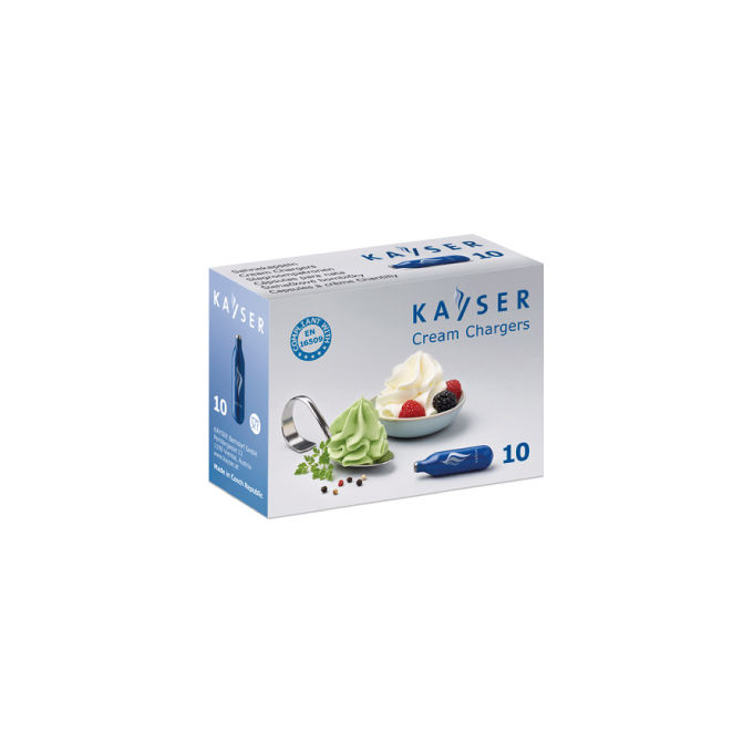 foto del prodotto kaufgut 21222 confezione 10 capsule blu panna kayser