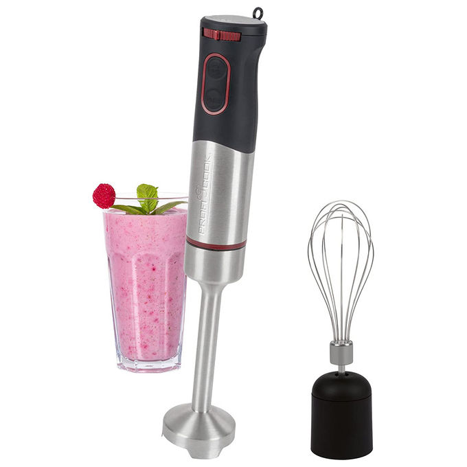 foto del prodotto kaufgut pc-sms 1226 mixer ad immersione inox 1000w