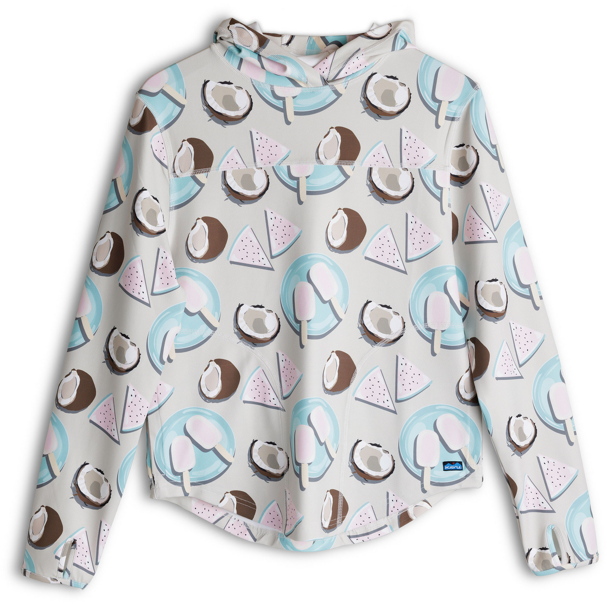 foto del prodotto kavu donna felpa con cappuccio sunshade