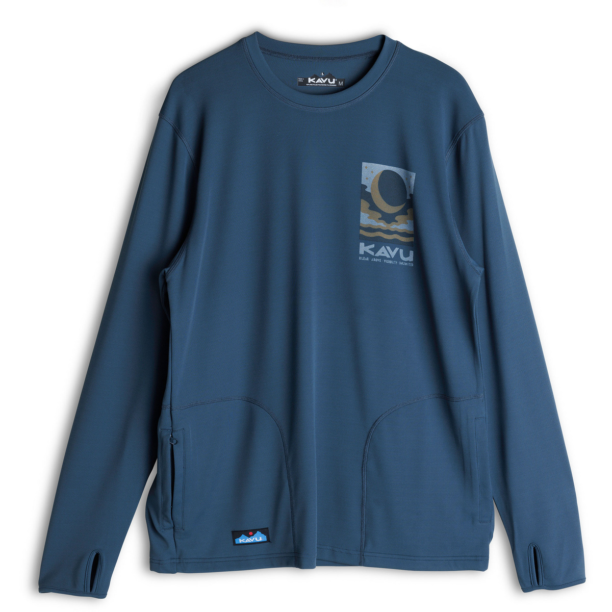 foto del prodotto kavu uomo maglia a manica lunga sol crew