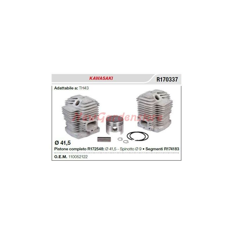 foto del prodotto kawasaki power tools cilindro pistone segmenti kawasaki decespugliatore th43 r170337