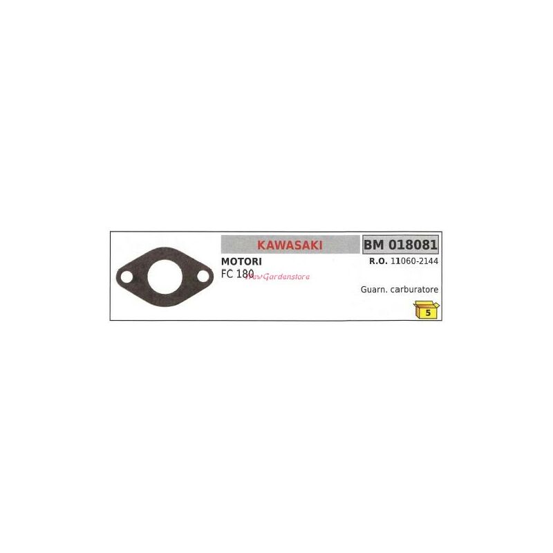 foto del prodotto kawasaki power tools guarnizione carburatore kawasaki tagliaerba tosaerba rasaerba fc 180 018081