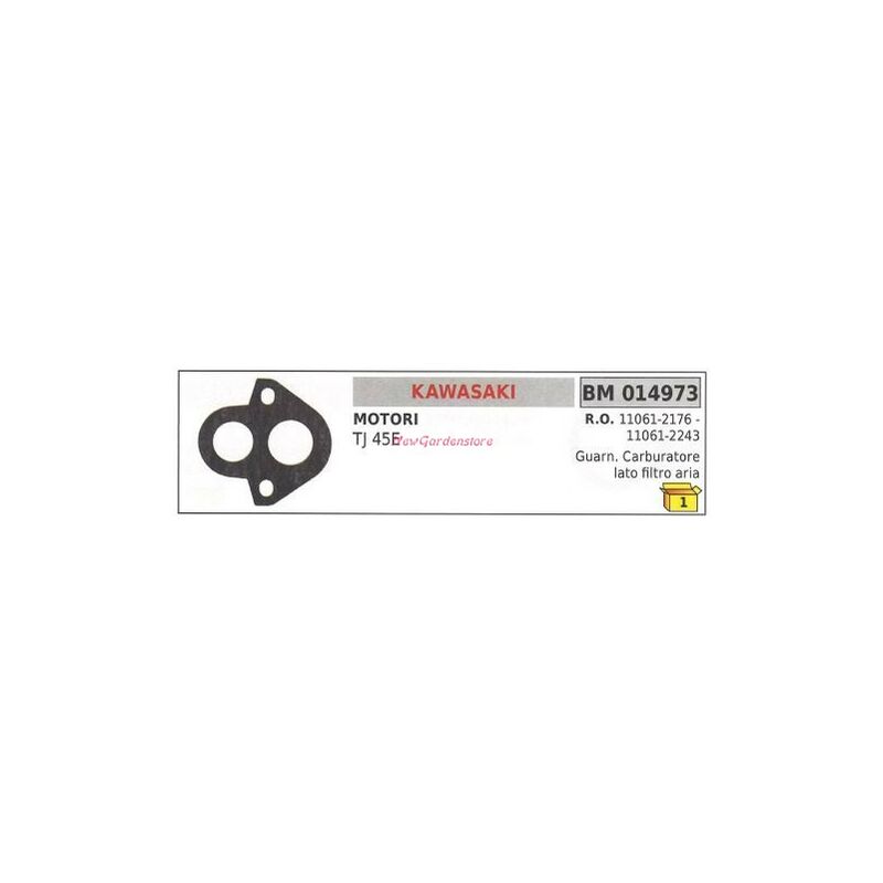 foto del prodotto kawasaki power tools guarnizione carburatore lato filtro aria kawasaki tagliasiepe tj 45e 014973