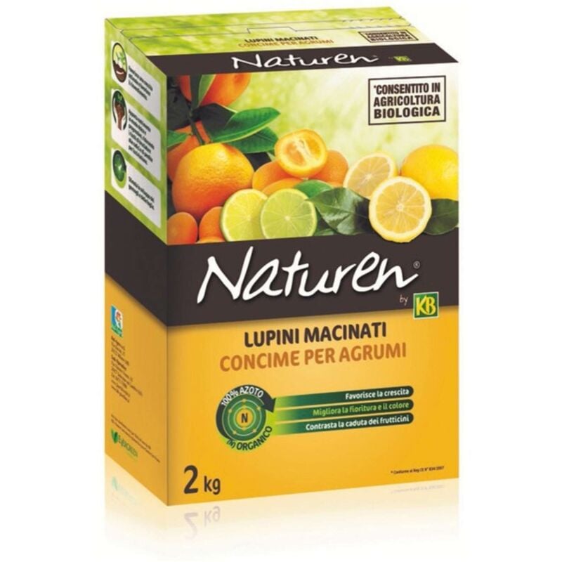 foto del prodotto kb concime biologico lupini macinati kg. 2