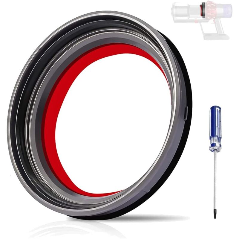 foto del prodotto kcvv anello di tenuta per dyson v10, anello di tenuta di ricambio fisso per dyson v10, anello di tenuta fisso sulla parte superiore del contenitore