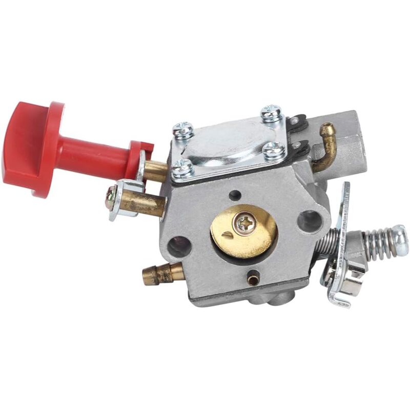 foto del prodotto kcvv carburatore per tosaerba, carburatore in metallo, carburatore di ricambio per decespugliatore husqvarna 243r 243rj 543rbk 543rbx 543rs 543ae,