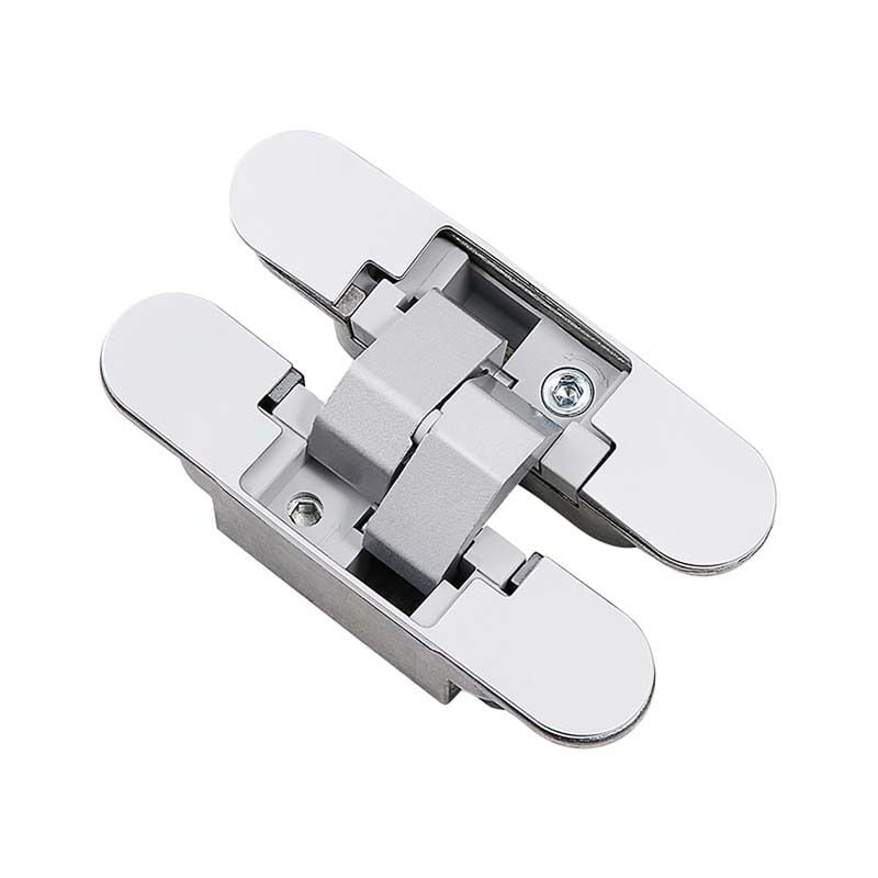 foto del prodotto kcvv cerniera invisibile per porte, set di 2 cerniere invisibili per porte pesanti, portata 40 kg, apertura 180 