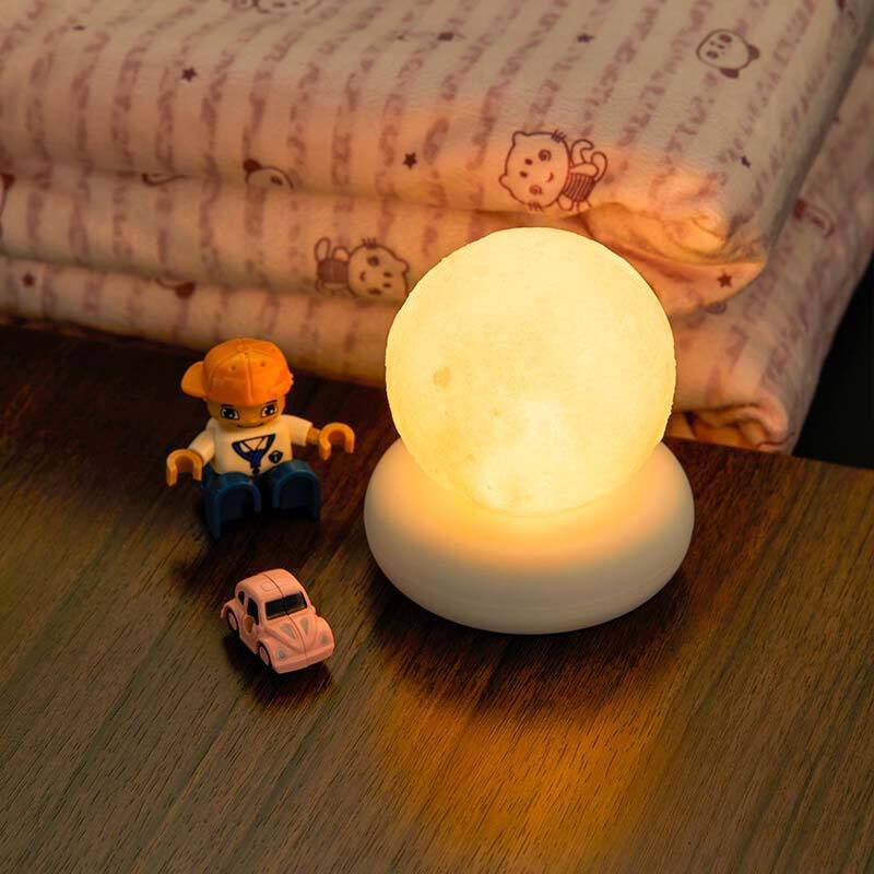 foto del prodotto kcvv moon pat light luce notturna luce notturna di capodanno lampada lunare a led luci notturne decorative luce notturna per luce notturna creativa