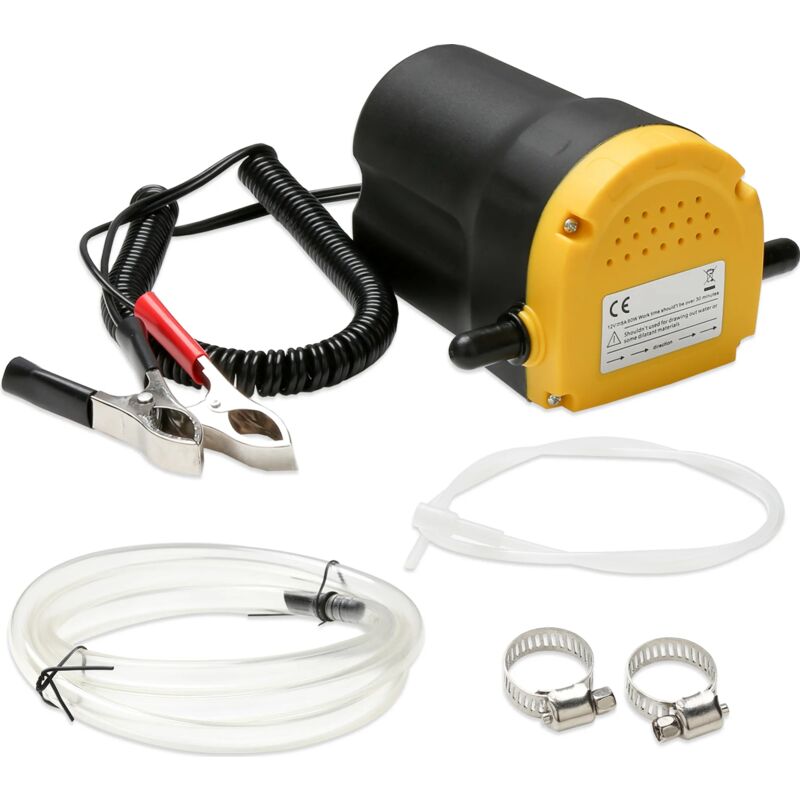 foto del prodotto kcvv pompa di aspirazione olio 12v 60w 5l min pompa di aspirazione olio pompa di aspirazione olio elettrica pompa di riscaldamento olio pompa