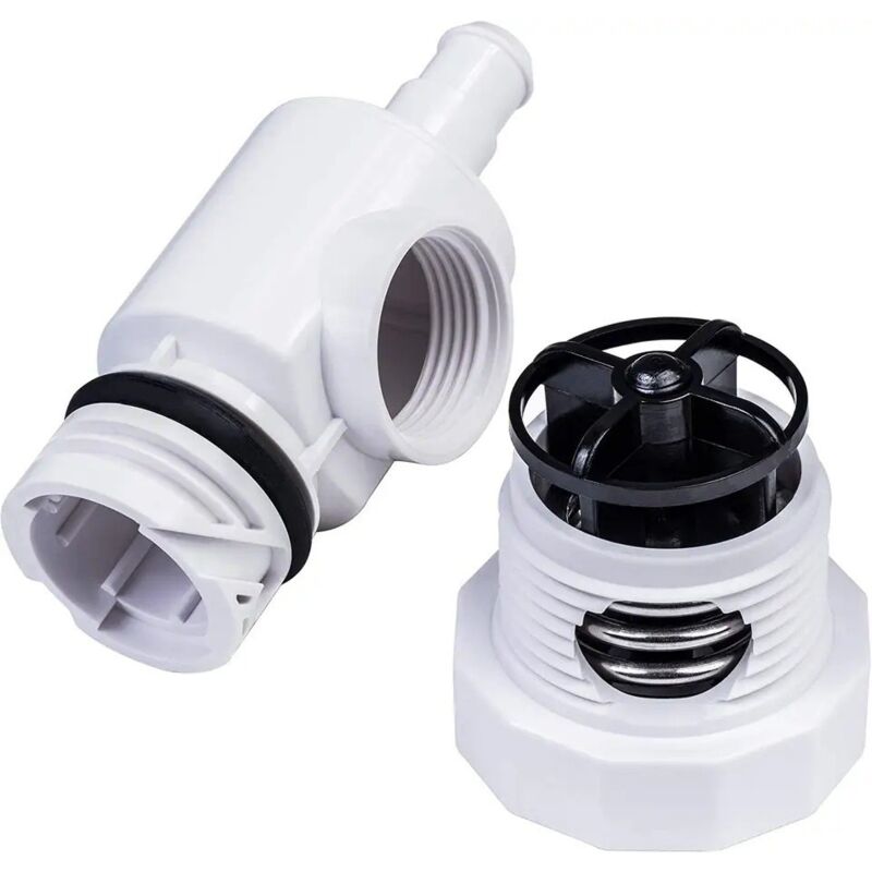 foto del prodotto kcvv raccordo a sgancio rapido d29 uwf e valvola di sicurezza 9 100 9002 come ricambio per pulitori per piscine polaris 180 280 380