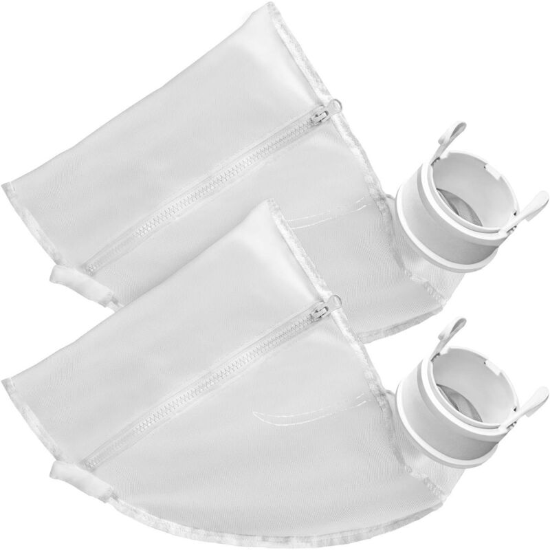 foto del prodotto kcvv sacchetti per pulitori per piscine, sacchetto di ricambio in nylon con cerniera per robot da piscina, adatto per pulitori per piscine polaris