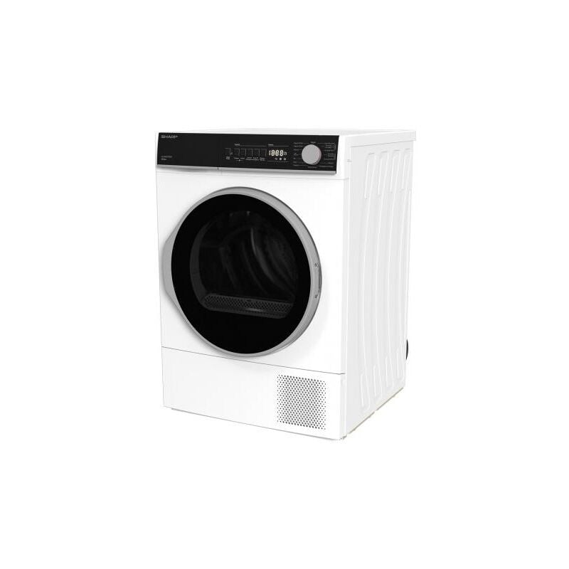foto del prodotto kd.nhb0s7gw21 it asciugatrice libera installazione caricamento frontale 10 kg a bianco sharp