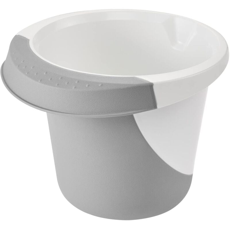 foto del prodotto keeeper scodella con funzione antiscivolo, 3,5 l, carlotta, nordic grey grigio