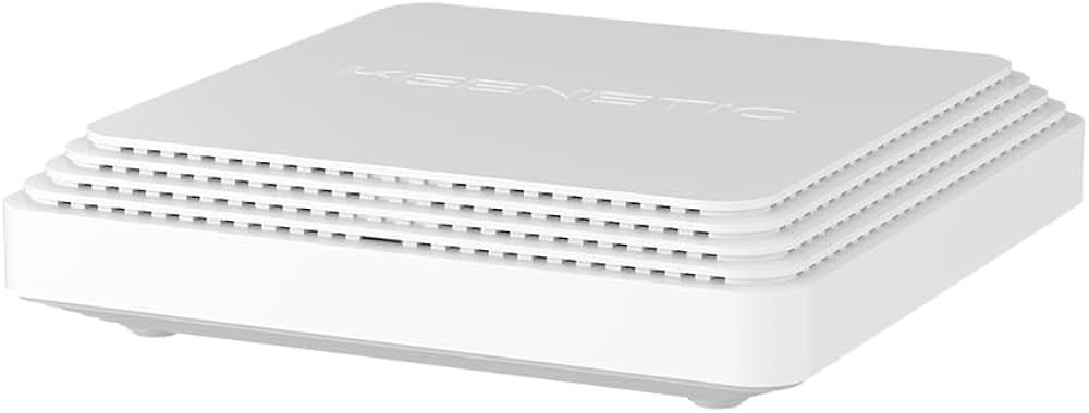 foto del prodotto keenetic racer router extender wi fi 6 mesh ax3000 con due porte gigabit ethernet