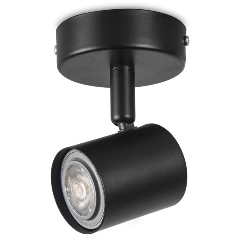 foto del prodotto keeper double proyector para boombilla gu10 en color negro