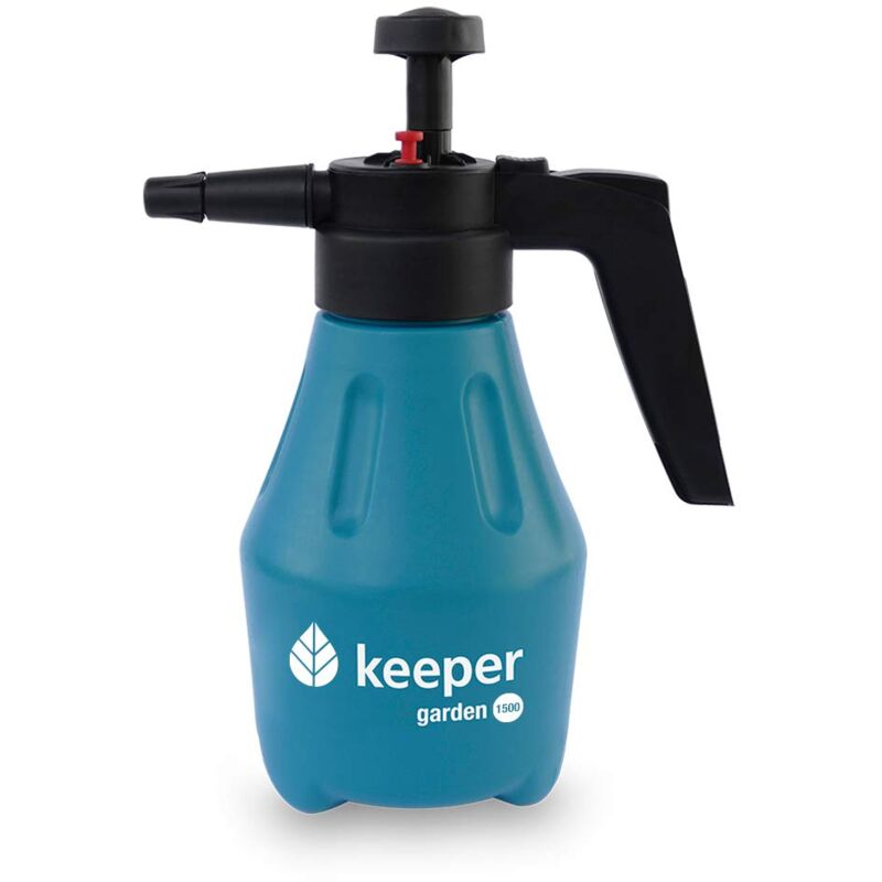 foto del prodotto keeper nebulizzatore di pressione idraulica 1500. ugello regolabile. valvola di sicurezza.3 modalit . uso domestico e di giardinaggio.1,5l.